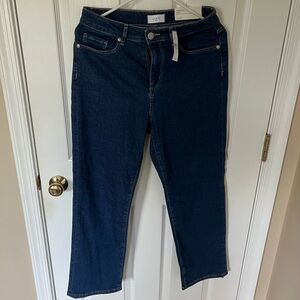 NWT Loft outlet curvy straight jeans